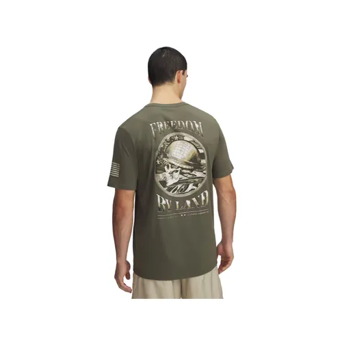 Under Armour Freedom By Land Short Sleeve Performance Tee Medium
