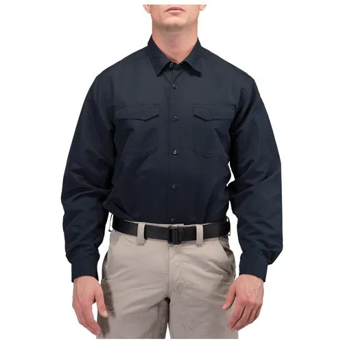 5.11 Tactical Fast-Tac Long Sleeve Shirt Moisture-Wicking Ripstop
