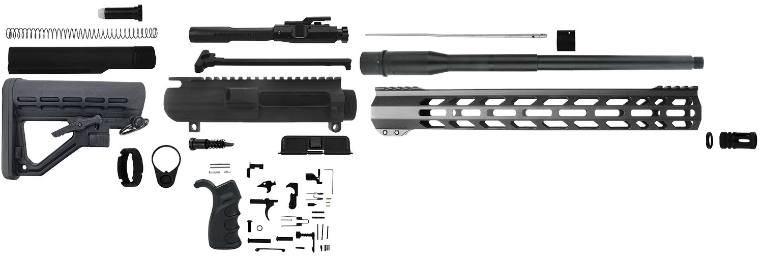 TacFire SSRK308LPK16N Rifle Kit .308 Win Black - TacFire