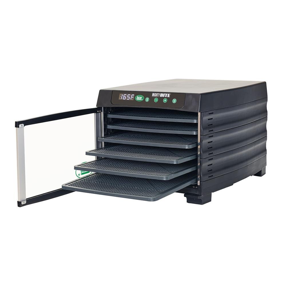 DNZ Products MightyBite 6-Tray Dehydrator 800W Digital Timer - DNZ Products