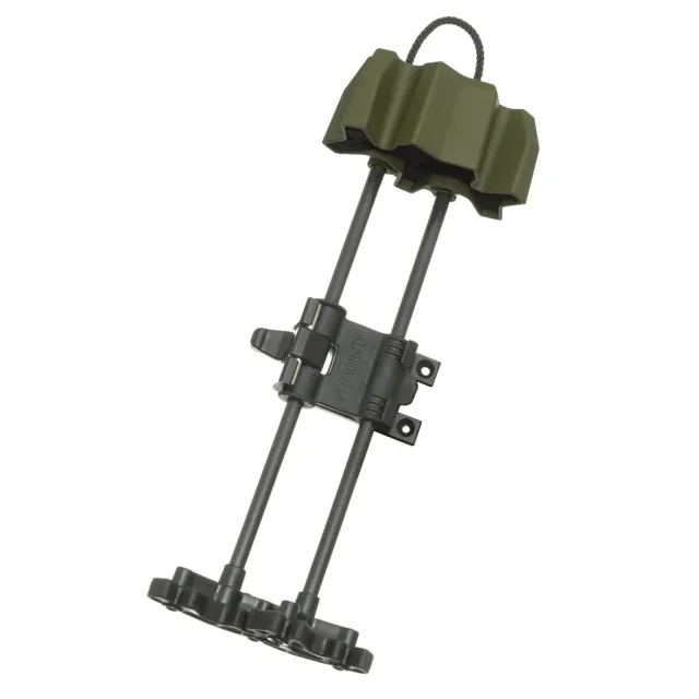 Alpine 1601769 Power Loc 4 Arrow Quiver Ambush Green - Alpine