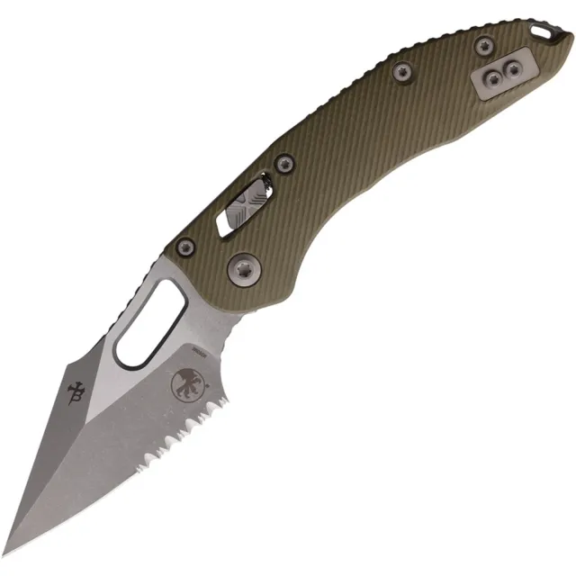 Microtech Stitch 3.7 In Ram-Lok ODG G-10 Handle Part Serr - MICROTECH