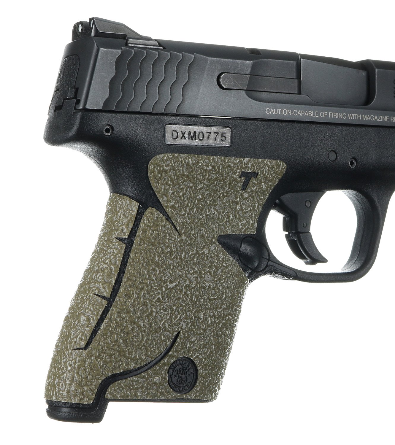 Talon Grips 705M Textured Moss Rubber Grip for S&W M&P Shield 9/40 - TALON Grips Inc