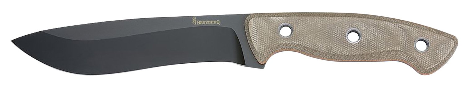 Browning 3220517B Desolation 6" Fixed Drop Point 440C SS Blade Knife - Browning