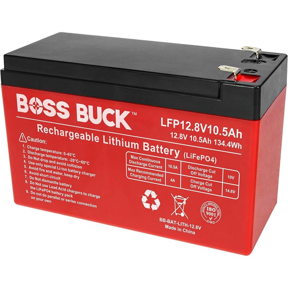Buy Boss Buck 12V 10.5MAH Lithium Feeder Battery online