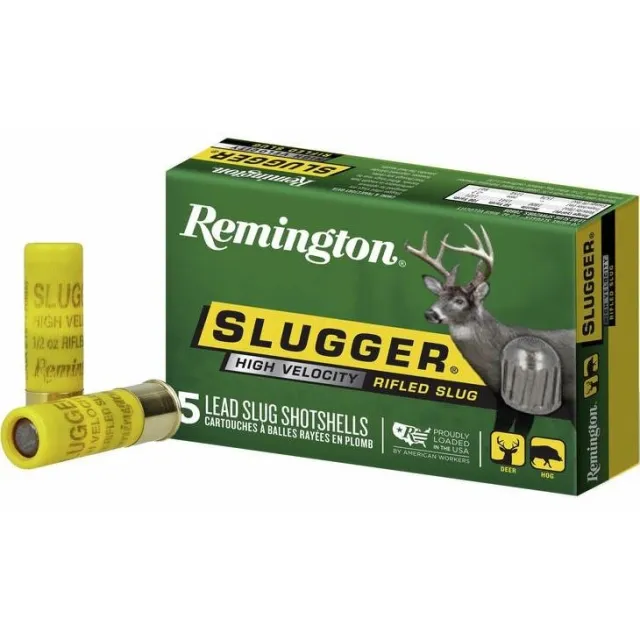 Buy Remington Ammunition 28608 Slugger High Velocity 20 Gauge 2.75" 1/2 oz Rifled Slug Shot 5 Per Box/ 50 Cs online