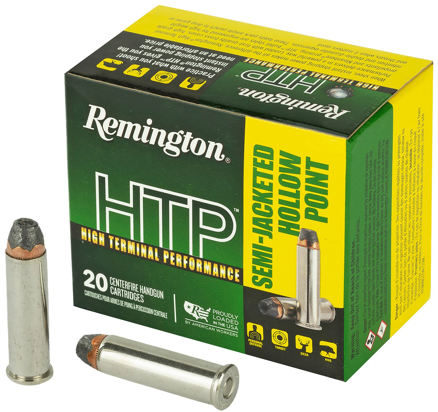 Remington 22231 .357 Magnum 158 Grain Semi-Jacketed Hollow Point 20/ct - Remington Arms Company, LLC - 357 Mag