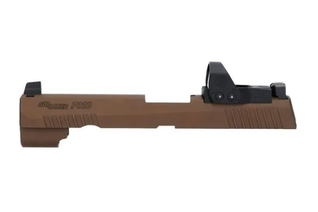 dSIG SAUER P320PRO SLIDE ASSEMBLY 3.9" ROMEO 1 COYOTE TAN - Sig Sauer