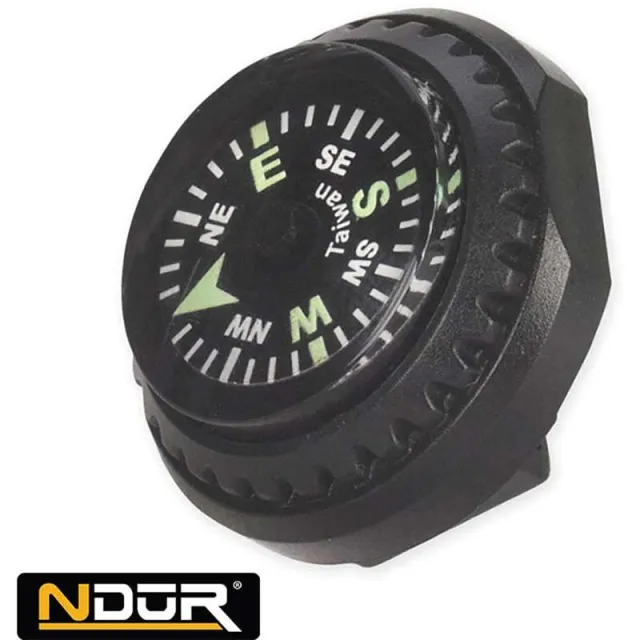 Compass Watch Band Black Durable Accessory for Outdoor Activities - Compass