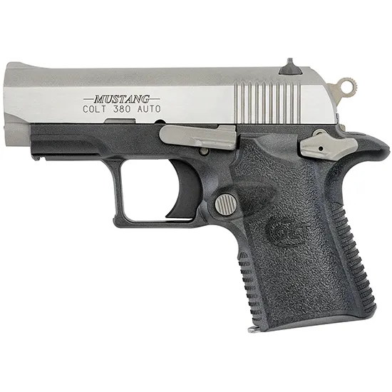 Colt CLT Mustang Lite 380ACP 2.75" Duo Tone Polymer, SA Action, 6rd Capacity, Lightweight Design