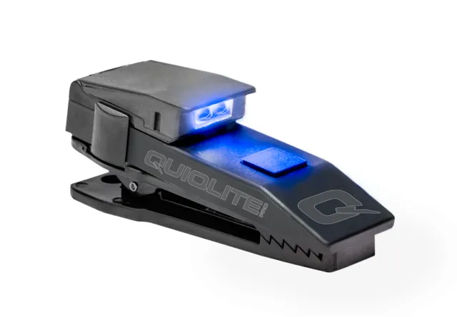 QuiqLitePro Hands Free Pocket Concealable Flashlight 10 - 20 Lumens - Quiqlite
