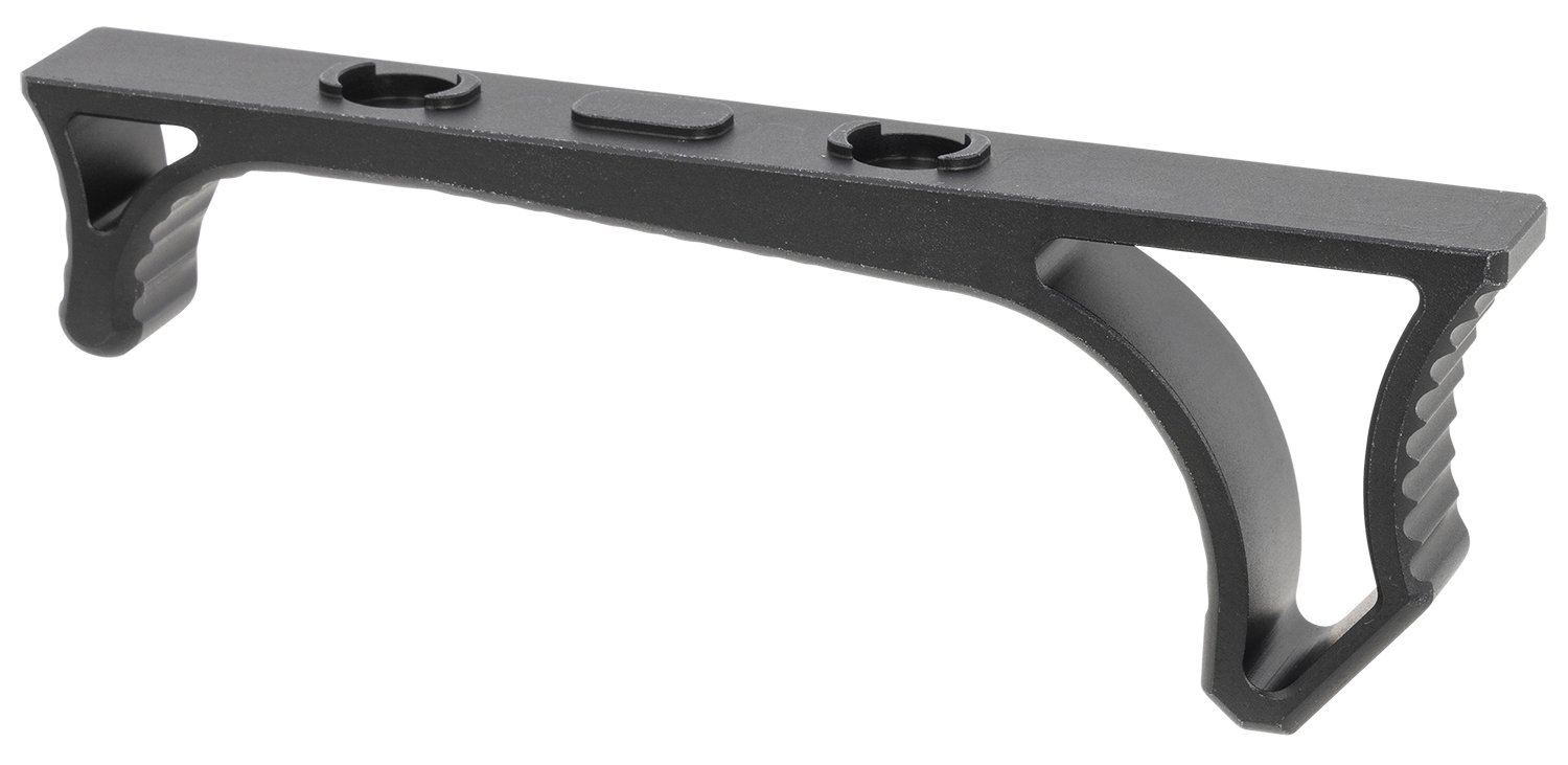 TacFire MAR133G3 Handstop Gen 3 2-Slot Black Aluminum for M-Lok Rail - TacFire