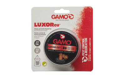 Buy Gamo USA Luxor Cu .177 Pyramid Sharp-Nose Pellets 150 Tin online