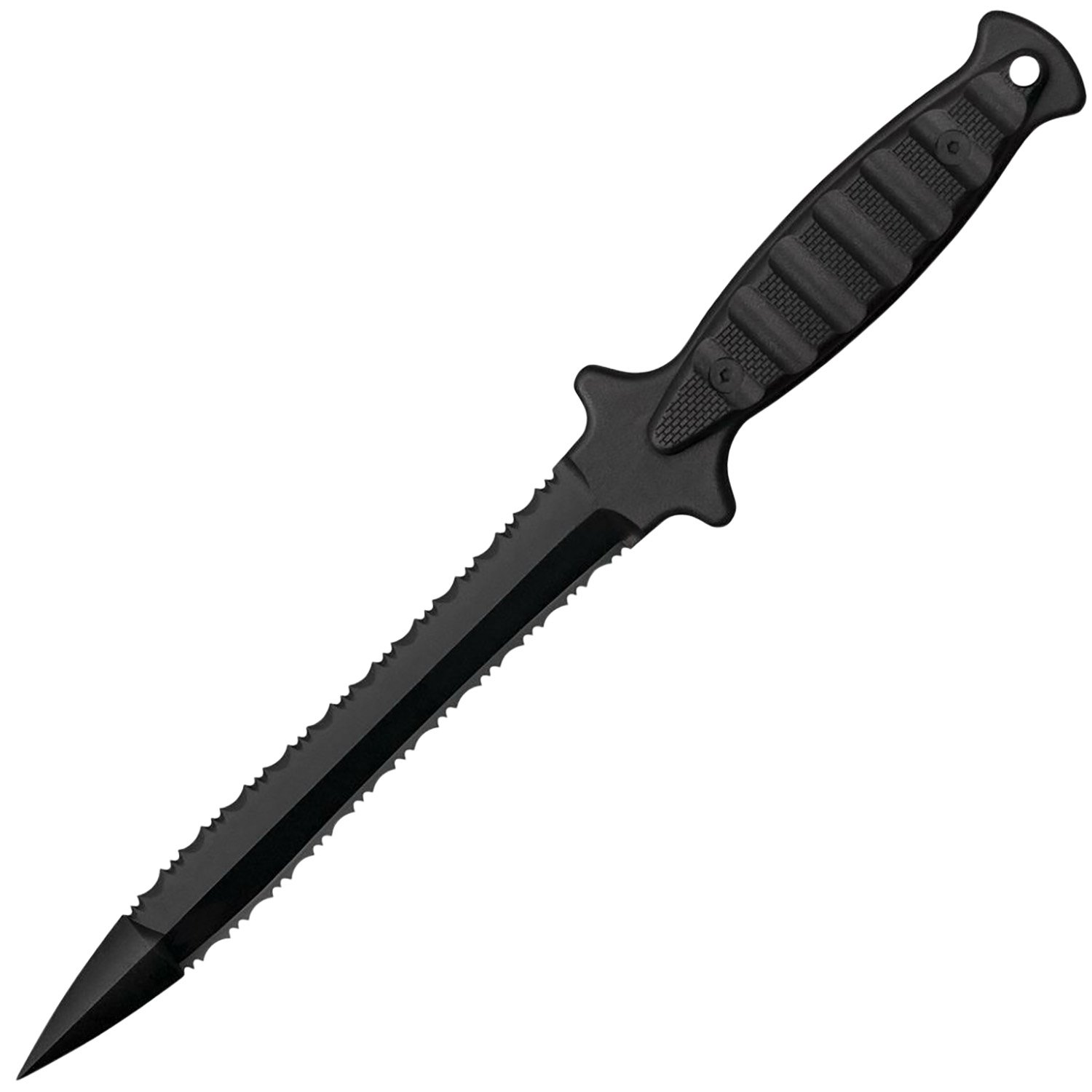 Cold Steel CS-92FMA FGX Wasp 7" Fixed Serrated Black Griv-Ex Blade &... - Cold Steel