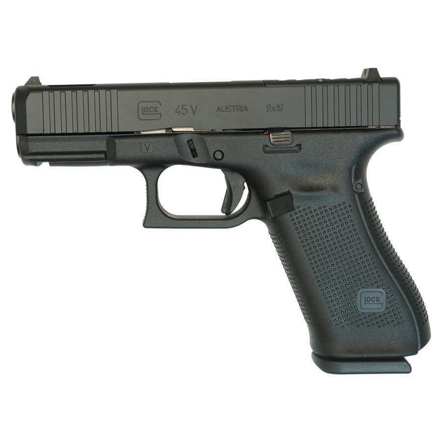 Buy Glock V-Series Optic Ready Model 45 Handgun 9mm Luger 17rd Magazines (3) 3.7 Ported Barrel Black Cerakote Austria online