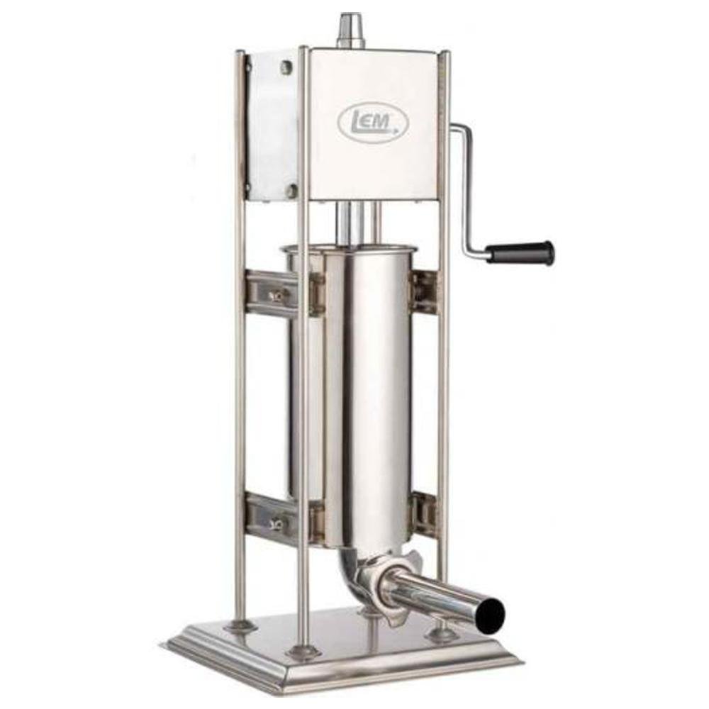 LEM Big Bite 1112 Dual Gear Sausage Stuffer, 10 lb, Stainless Steel - DNZ Products