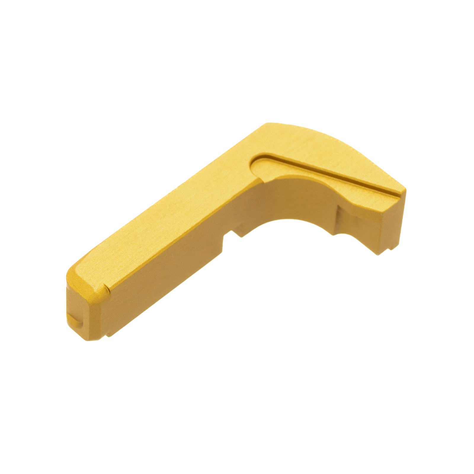 Tyrant CNC TDG3EMRGOLD Gold Aluminum Extended Mag Release Glock Gen3 - Tyrant CNC - 9mm Luger (9x19 Parabellum)