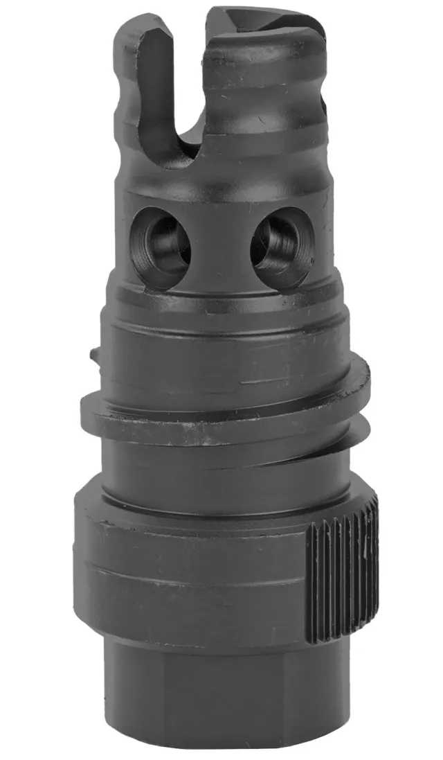 Sylvan SAQD Quick Detach Muzzle Device .223/5.56 1/2x28 Black - SYLVAN - 3.80"