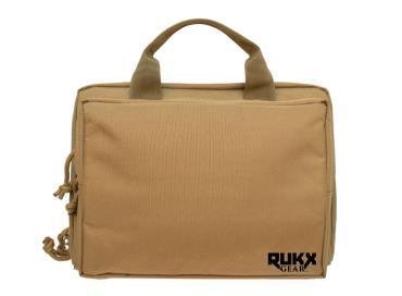 ATI Double Pistol Case Tan Rukx Gear - American Tactical Imports