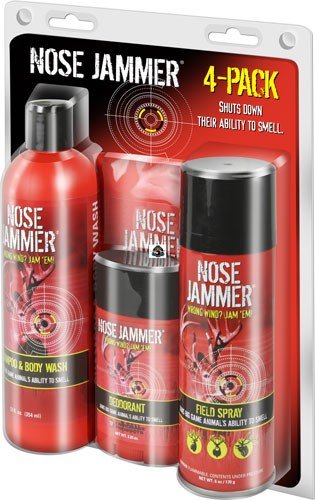 4 Pack Combo Kit Pro-Pack Field Spray/Shampoo/Wipes Md: 3281 - Nose Jammer
