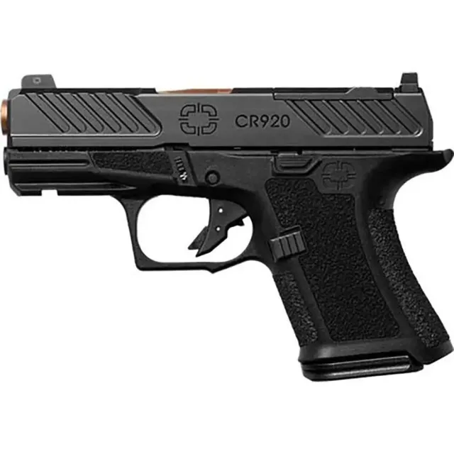 Shadow Systems SS-4005 CR920 Combat 9mm 3.41" Black Nitride Semi-Auto Pistol - Shadow Systems