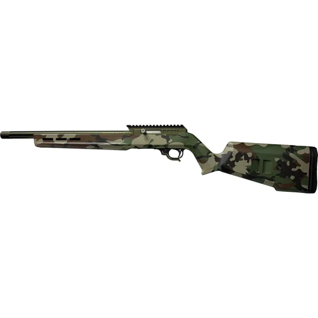 TacSol X-Ring VR Rifle .22 LR 10rd Capacity 16.5 1/2x28 Threaded Barrel Woodland Camo - Tactical Solutions - .22 LR for sale at Smoke Wagon Firearms