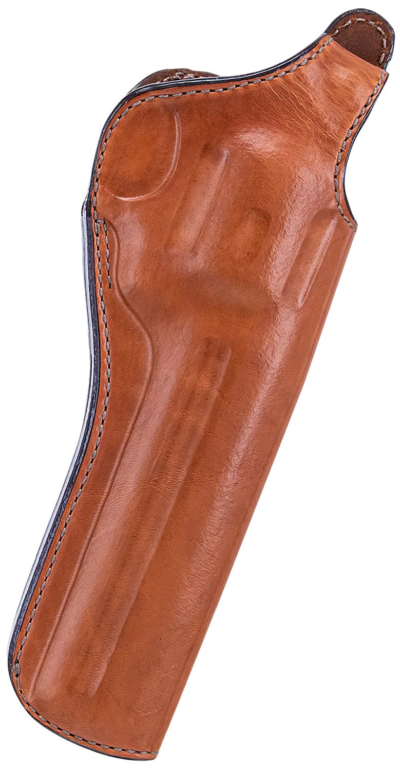 Bianchi 12676 Cyclone OWB Tan Leather Belt Holster for Taurus Ruger S&W K Frame Revolvers - Right Hand, 2.5-3" Barrel