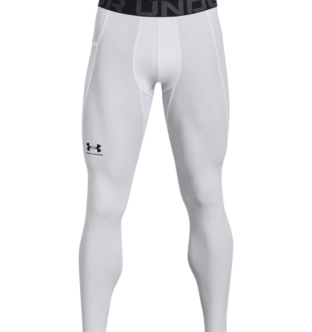 Under Armour HeatGear Leggings Compression Moisture-Wicking 3XL White