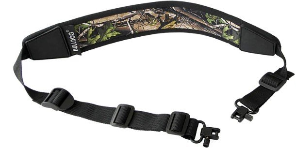 Bulldog BD838 Neoprene Rifle Sling with Locking Swivels Camo - Bulldog