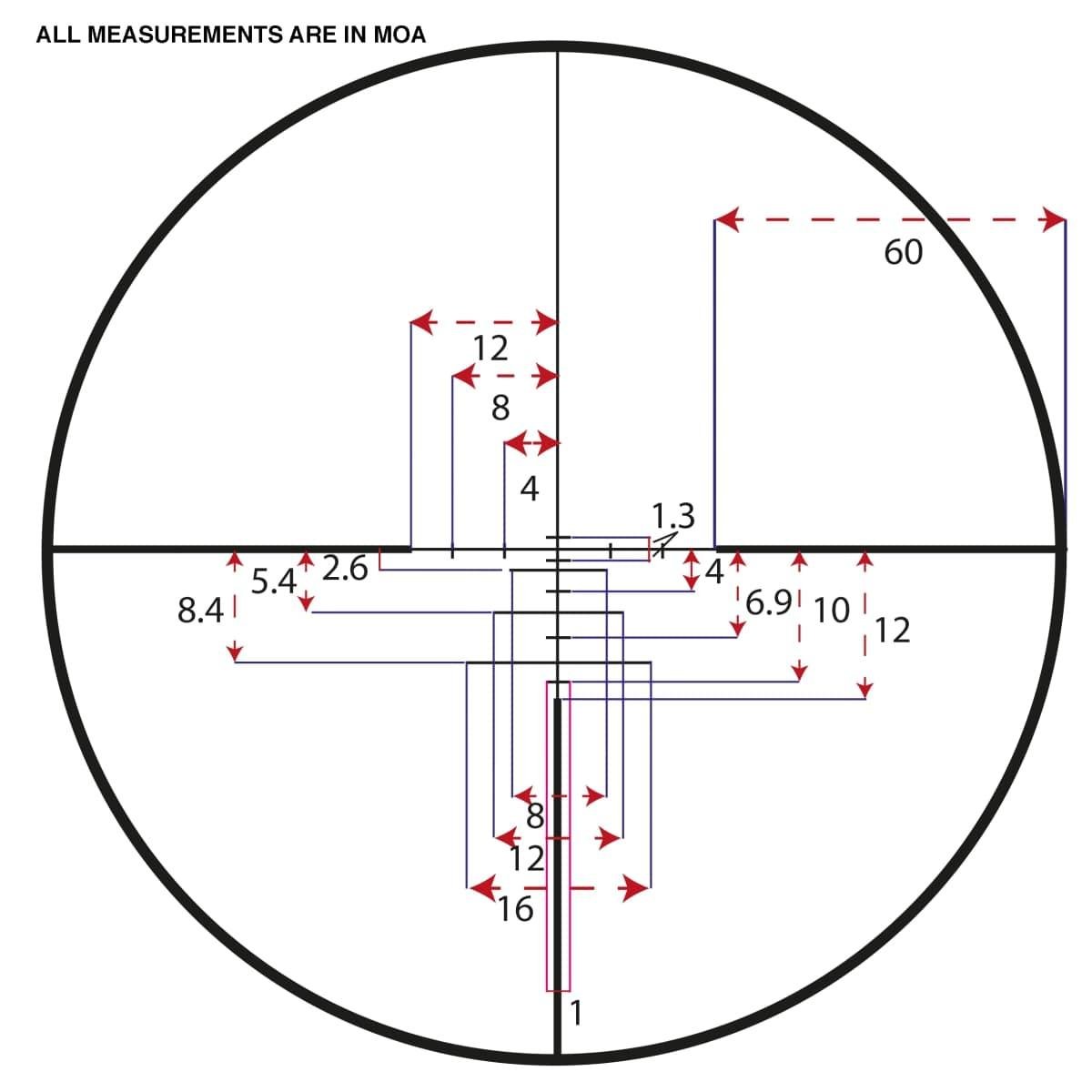 Konus KonusPro 275 7279 3-10x44mm Dual Illuminated Reticle Matte Black - Konus - 44MM