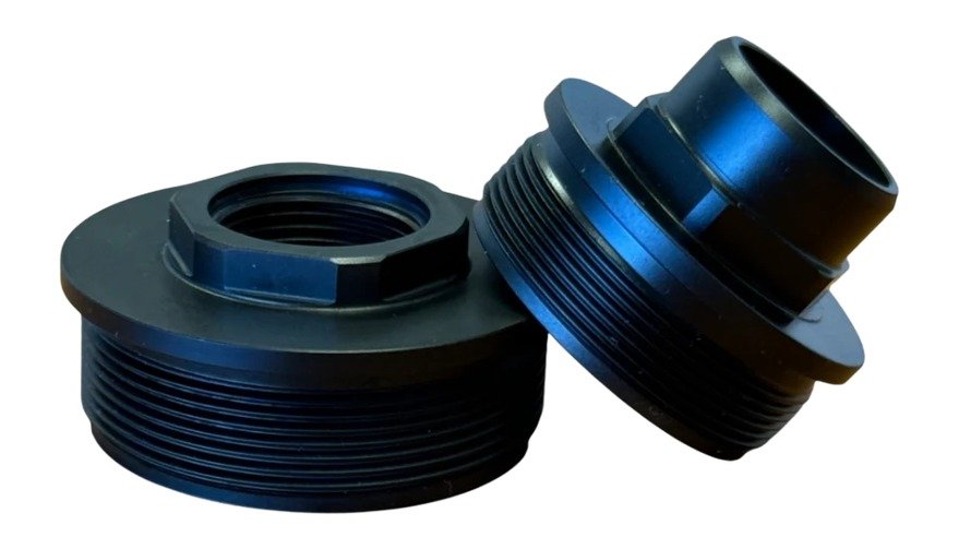 RESILIENT RS-TIDTA58 TITANIUM DT ADAPTER 5/8X24 - RESILIENT