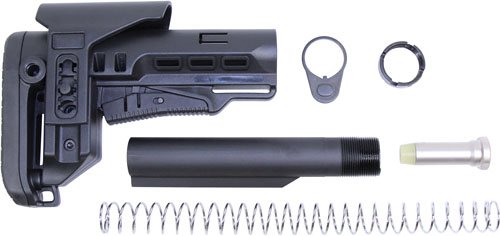 Guntec MCS-R Multi-Cal Collapsible Stock Set with Adjustable Cheek Riser - Guntec USA