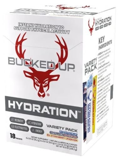 Bucked Up Hydration 2.0 Variety Pack 18-Count Electrolytes - Bucked Up