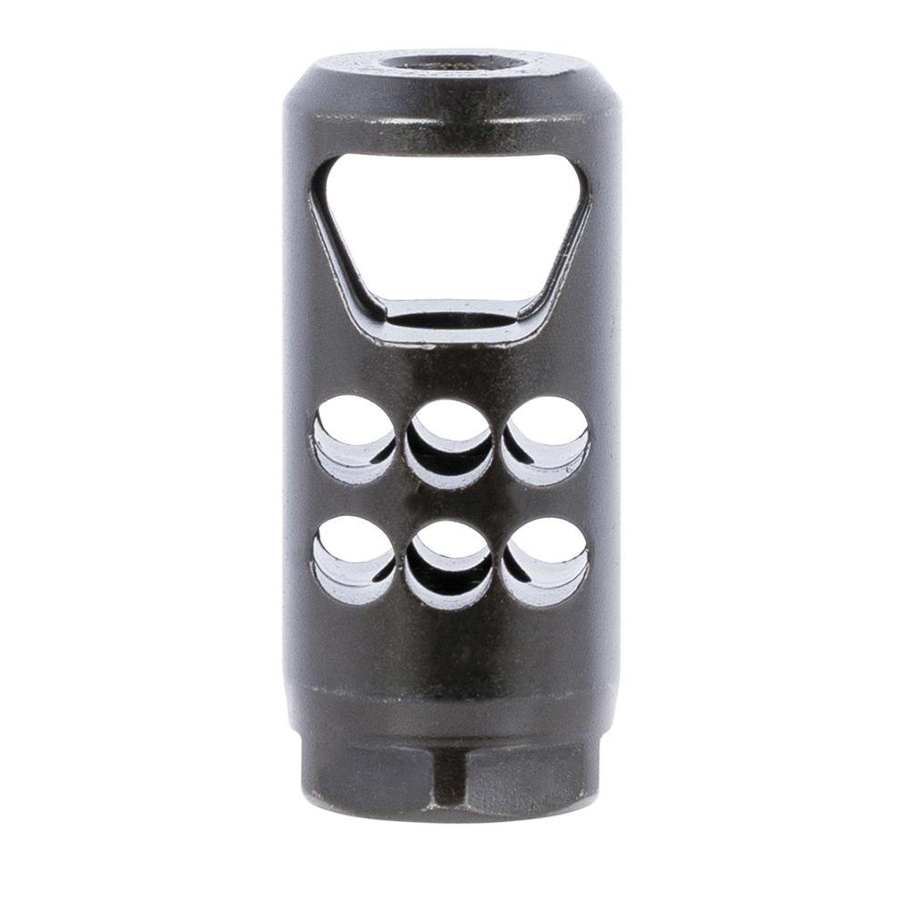 Buy Ruger 90698 Hybrid Muzzle Brake .35 Cal 1/2"-28 TPI Matte Black Steel online