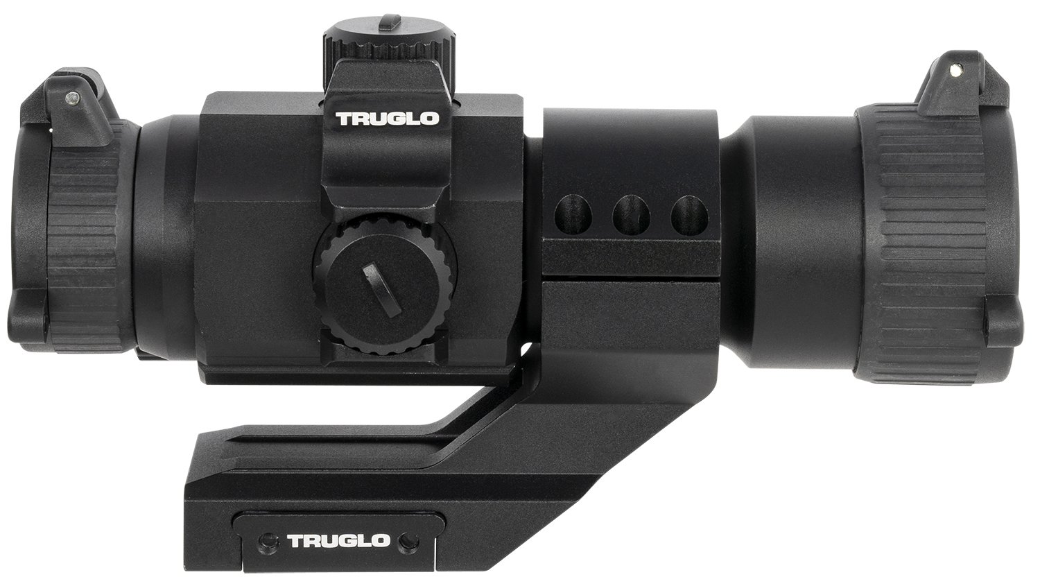 TruGlo TG8335GN Ignite Black Anodized 1 x 30mm 2 MOA Green Dot - GSM Outdoors - 30 MM