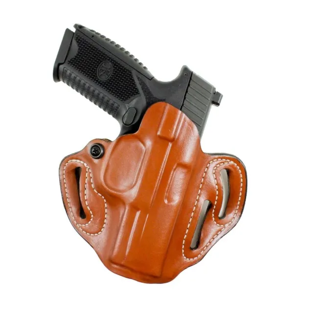DeSantis 002 Speed Scabbard Holster Colt 1911 5" Tan RH