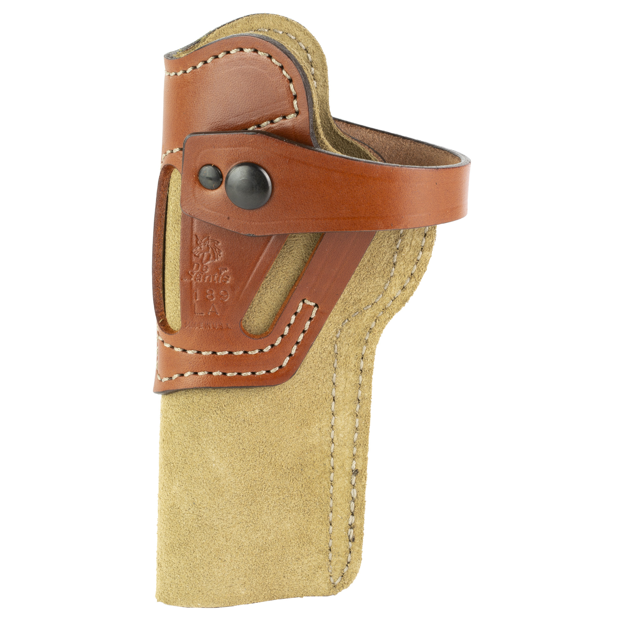Buy DeSantis 189NJLAZ0 Wild Hog Leather Holster, Ambidextrous, Tan online
