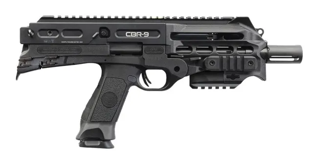 Chiappa CBR-9 Semi-Auto 9mm 9 In 18 Round Black 500.217