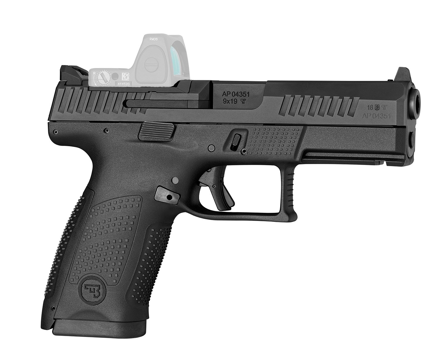 Buy CZ P-10 C Optics-Ready 9mm 15rd Black Fixed Sights Semi-Auto Pistol (91536) online