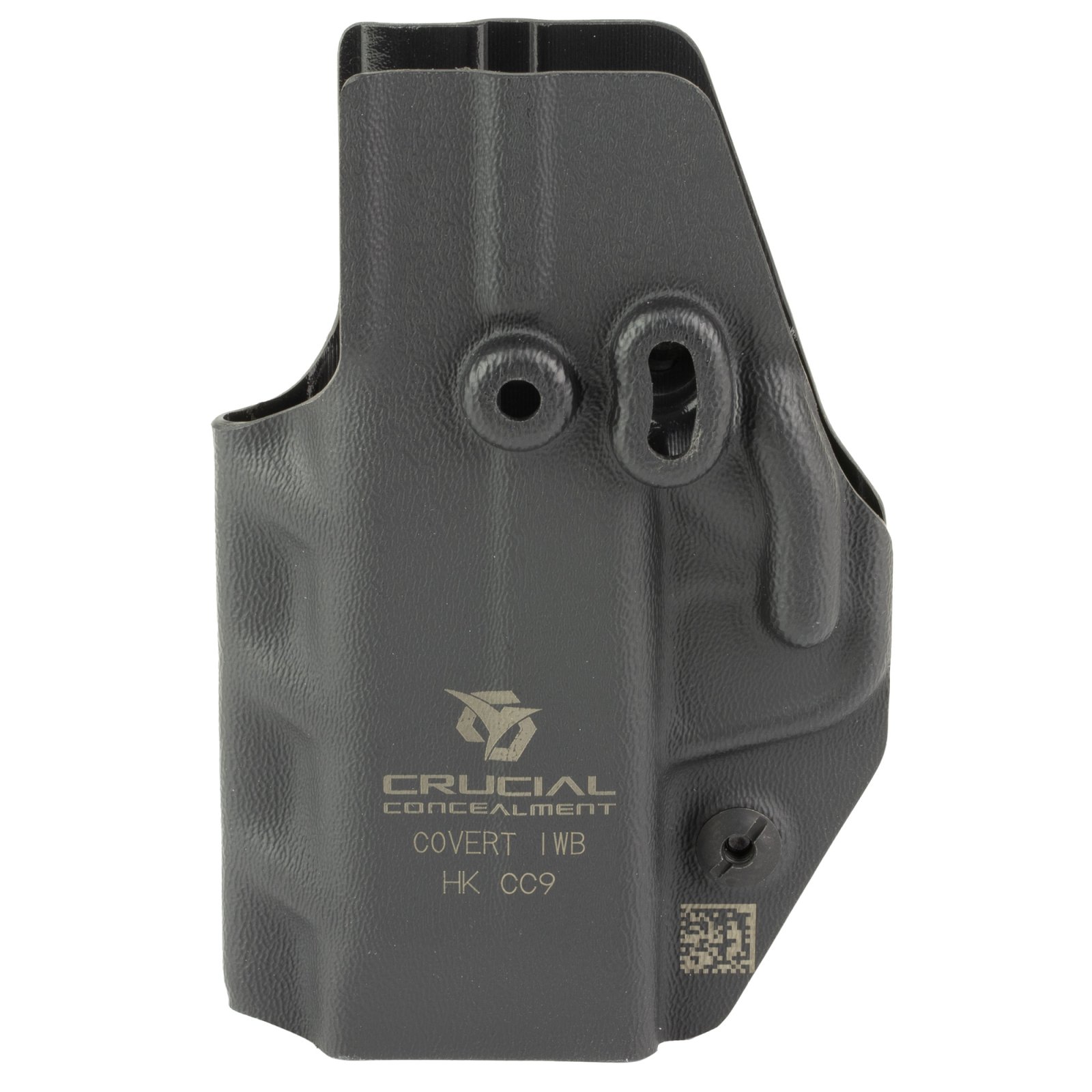 Buy Crucial Concealment Covert IWB Holster Ambidextrous Black Kydex online