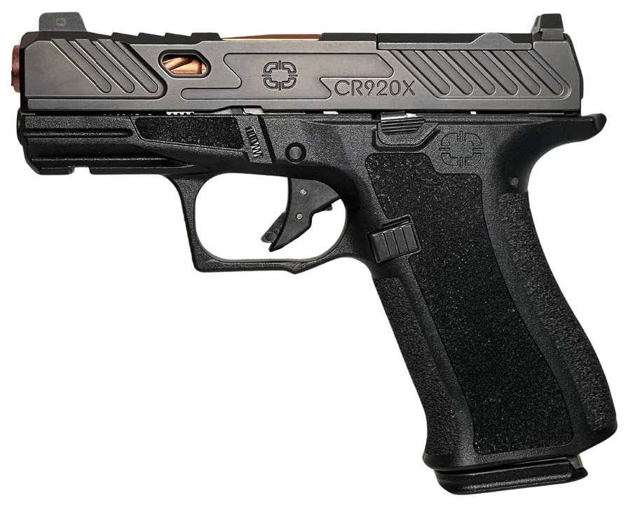Buy Shadow Systems CR920X Elite 9mm Optic-Cut Fluted Bronze Barrel 3.41" 15-Round Pistol online