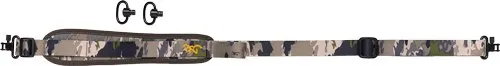 Browning Sling Outfitter with Metal QD Swivels - Camo, Padded Cordura Nylon, 1.25" Swivel Width - Browning