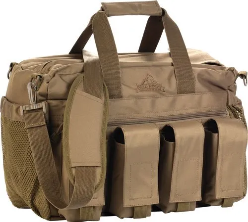Red Rock Gear 80265COY Deluxe Range Bag Tan with Fold-Out Mat