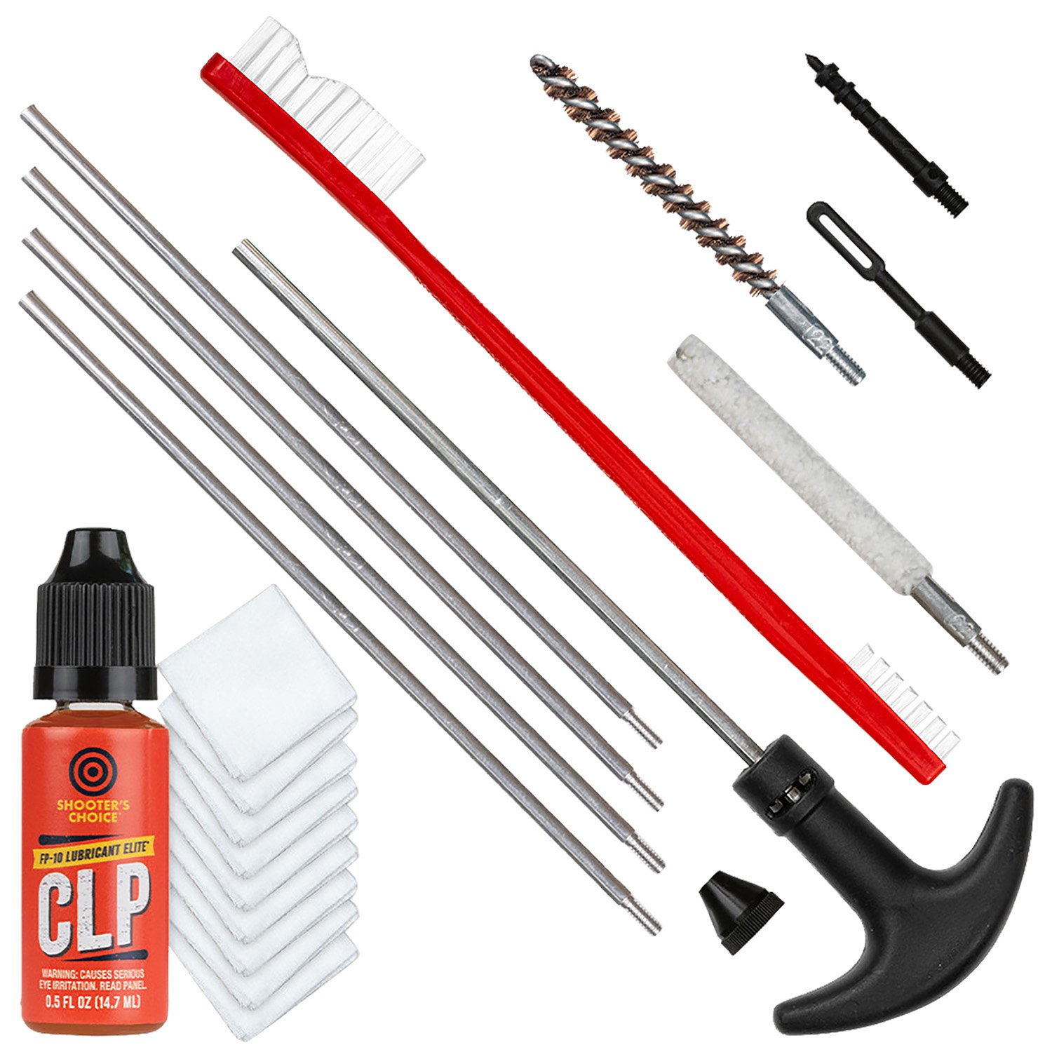 Buy Shooter's Choice 22 Caliber Pistol Cleaning Kit with Brass Components online