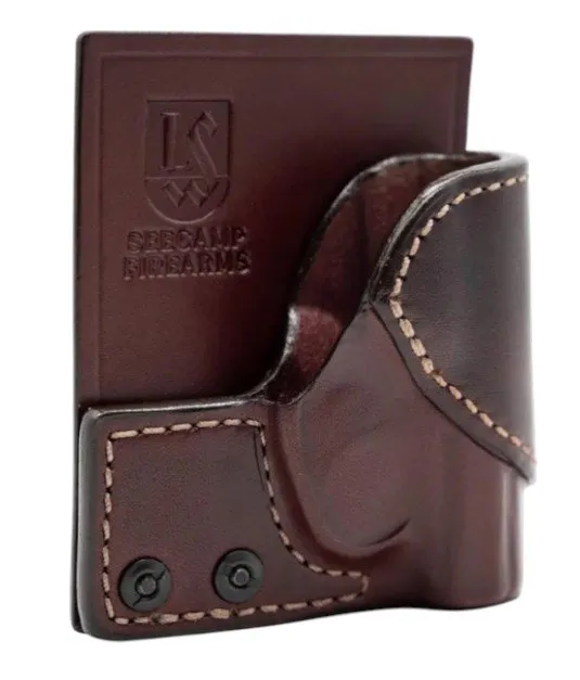 SEECAMP LWS-122-INV DESANTIS LEATHER BLACK RIGHT HAND LWS-122-INV