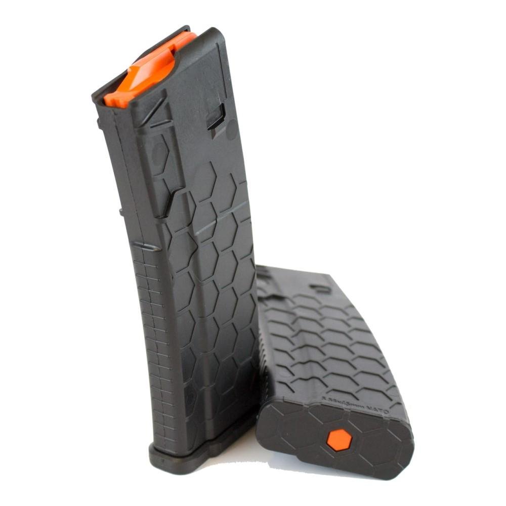 Buy Sentry Hexmag Series 2 AR-15/M4/M16 Rifle Magazine Black with Orange Follower .223/5.56x45mm 10/rd online