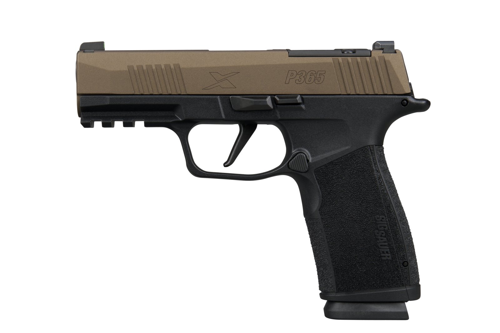 SIG SAUER 365XCA-9-FBZXR3 P365 X-Series 9mm 3.7" 2-Tone Bronze Semi-Auto Pistol - Sig Sauer - 9mm