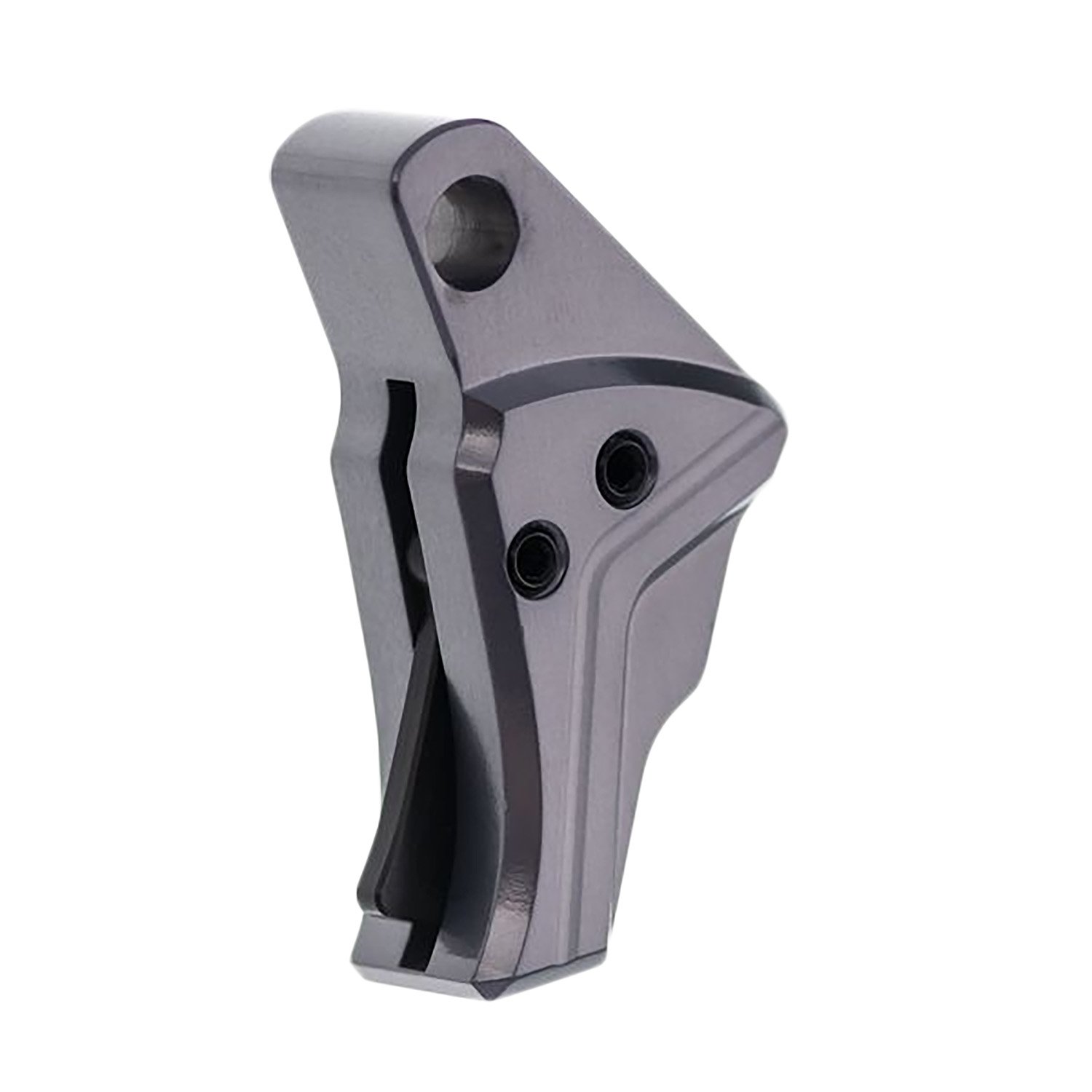 Tyrant CNC I.T.T.S Aluminum Trigger Glock Gen5 Grey/Black - Tyrant CNC