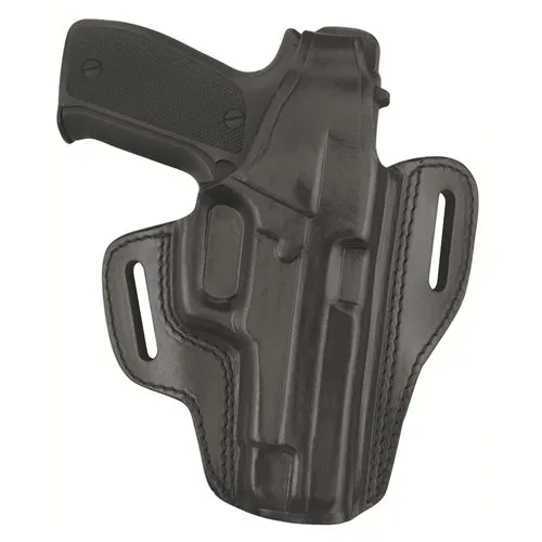 Gould & Goodrich Gold Line 2-Slot Leather Belt Slide Holster - Gould & Goodrich