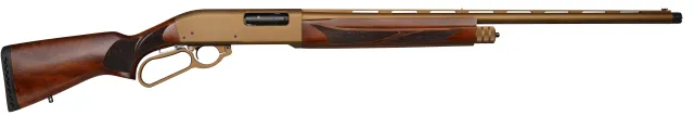 GForce GFLVR1228WBNZ Lever 12GA 28" 5+1 Walnut Bronze Shotgun